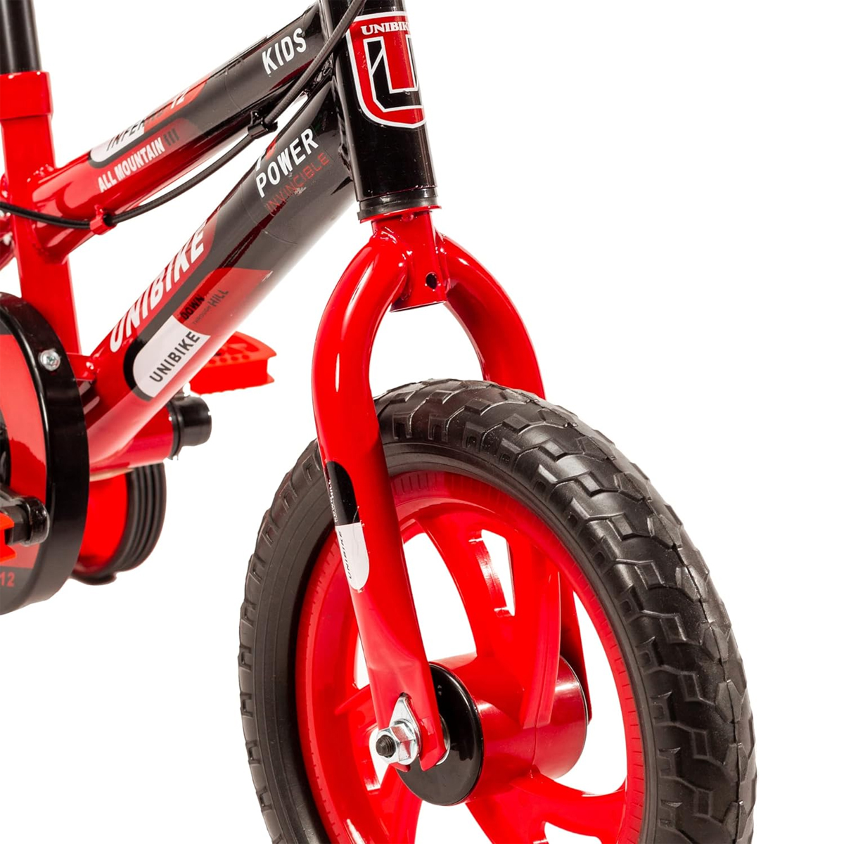Bicicleta Inferno Unibike R12 llanta Goma Rojo