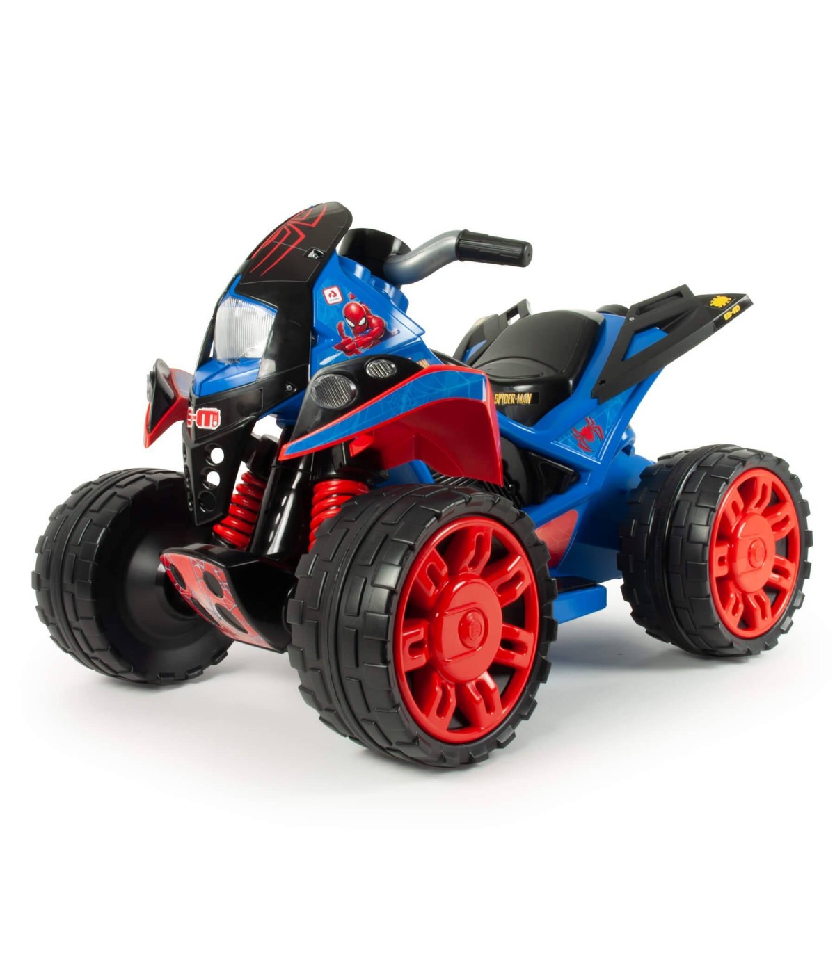 Cuatrimoto Para Niños Injusa Quad The Beast Spiderman 12v