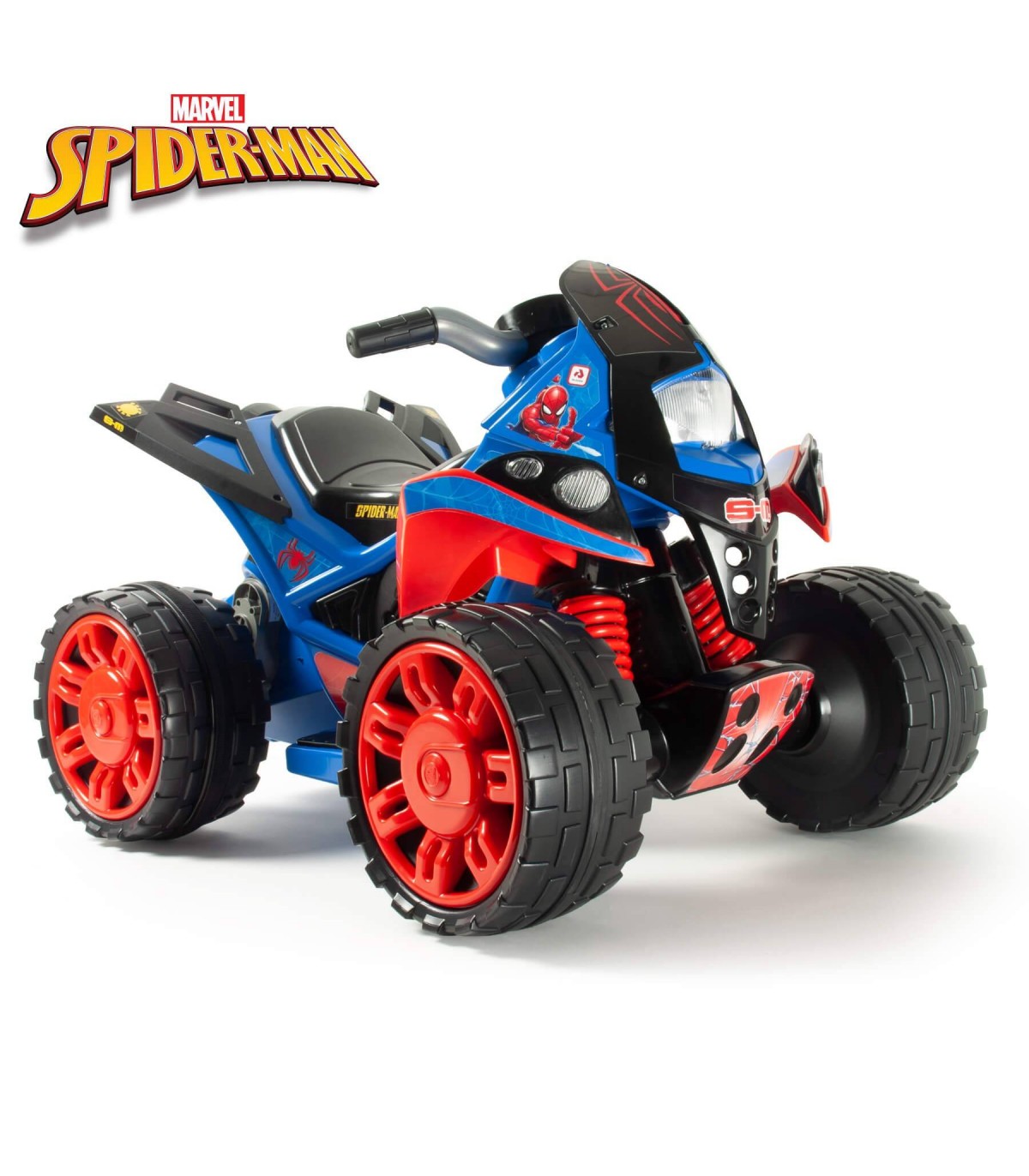 Cuatrimoto Para Niños Injusa Quad The Beast Spiderman 12v