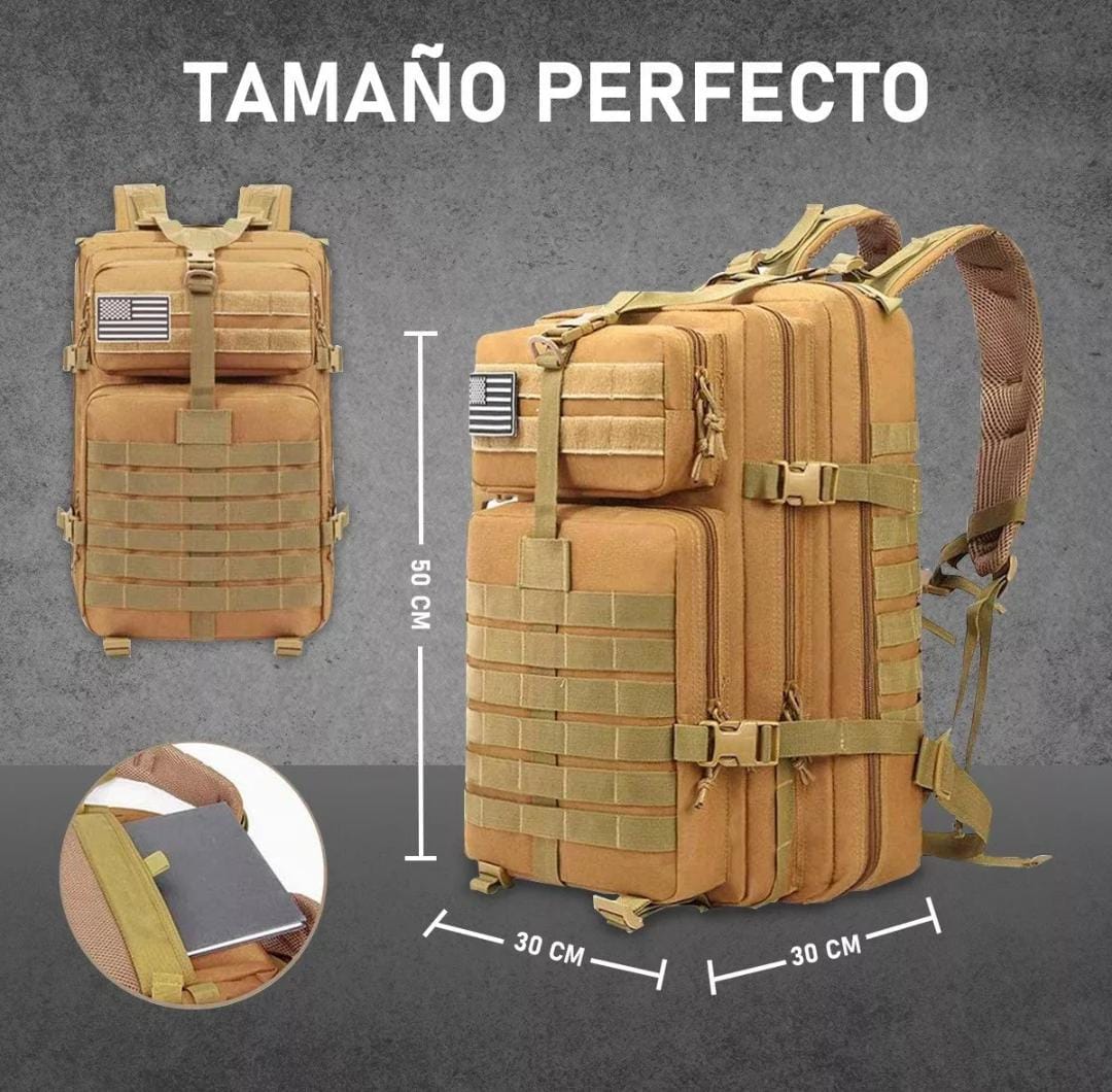 MOCHILA TÁCTICA MILITAR IMPERMEABLE