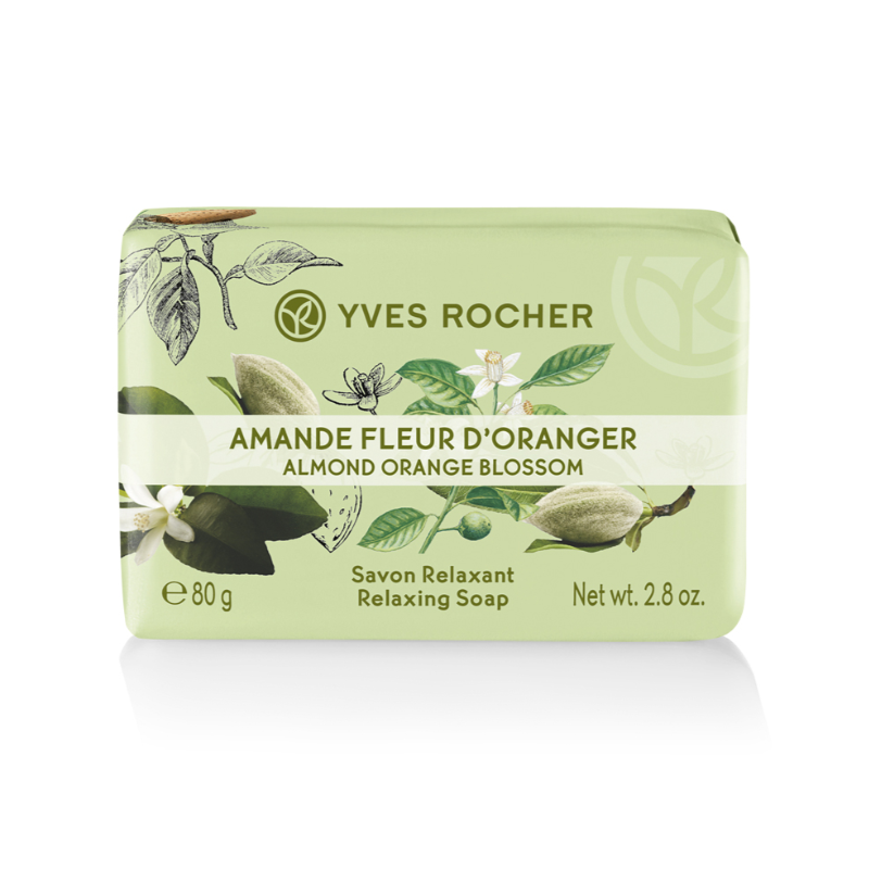 Jabon Corporal Almendra y Flor de Naranjo 80g Yves Rocher