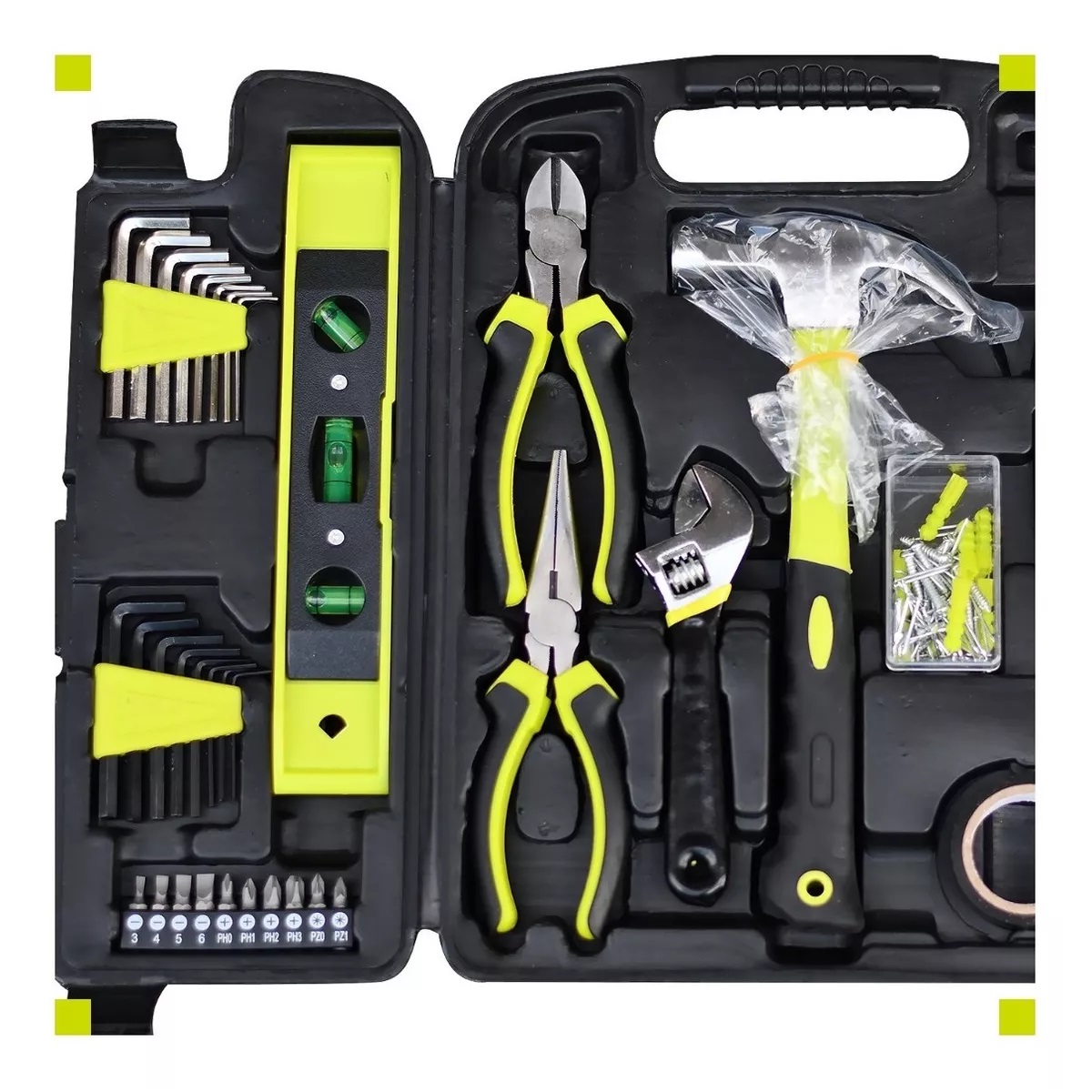 Set De Herramientas Manuales 159 Piezas Con Estuche 