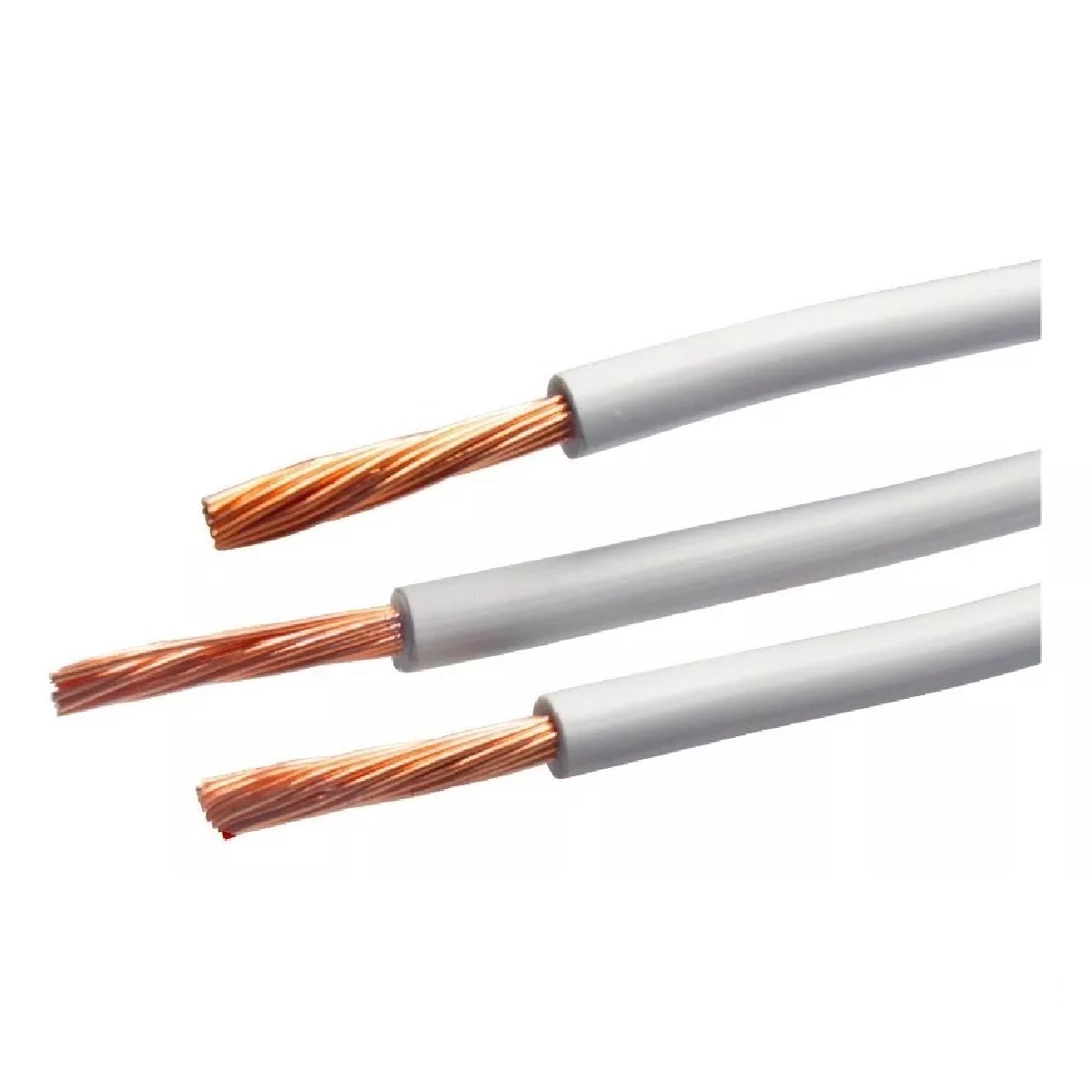 Cable Eléctrico Calibre 12 Thw Cca 100m 600 V Blanco
