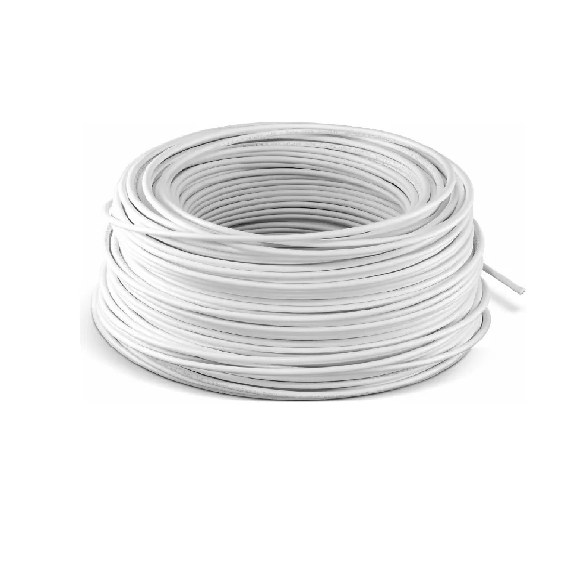 Paquete 2 Rollos Thw Cal. 12 Blanco Y Negro 100 Metros C/u Negro/Blanco