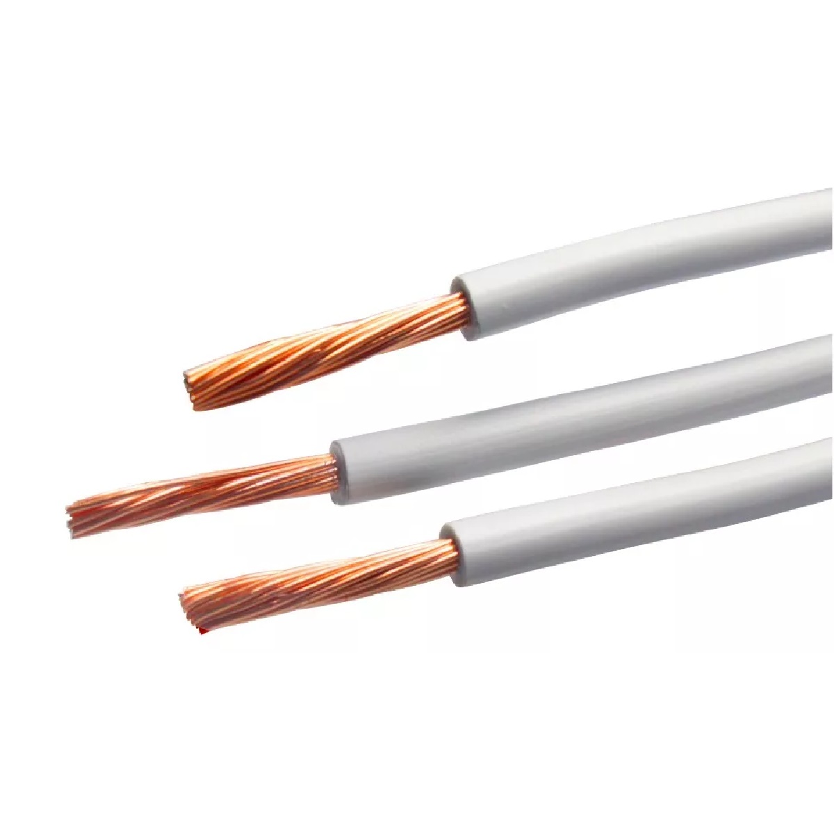 Paquete 2 Rollos Thw Cal. 12 Blanco Y Negro 100 Metros C/u Negro/Blanco