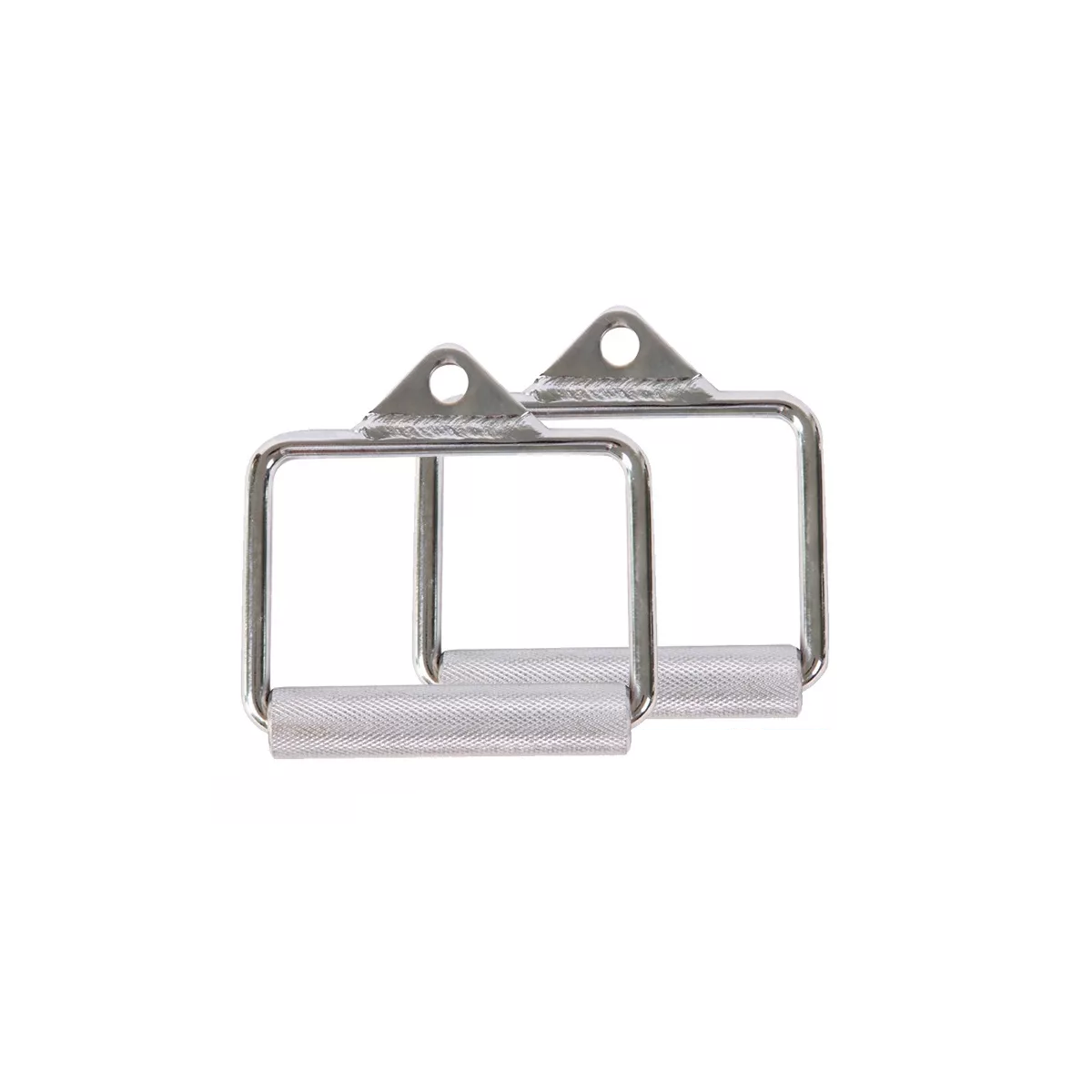 Par De Agarres Jaladera Tipo D Sencilla Para Polea Gym