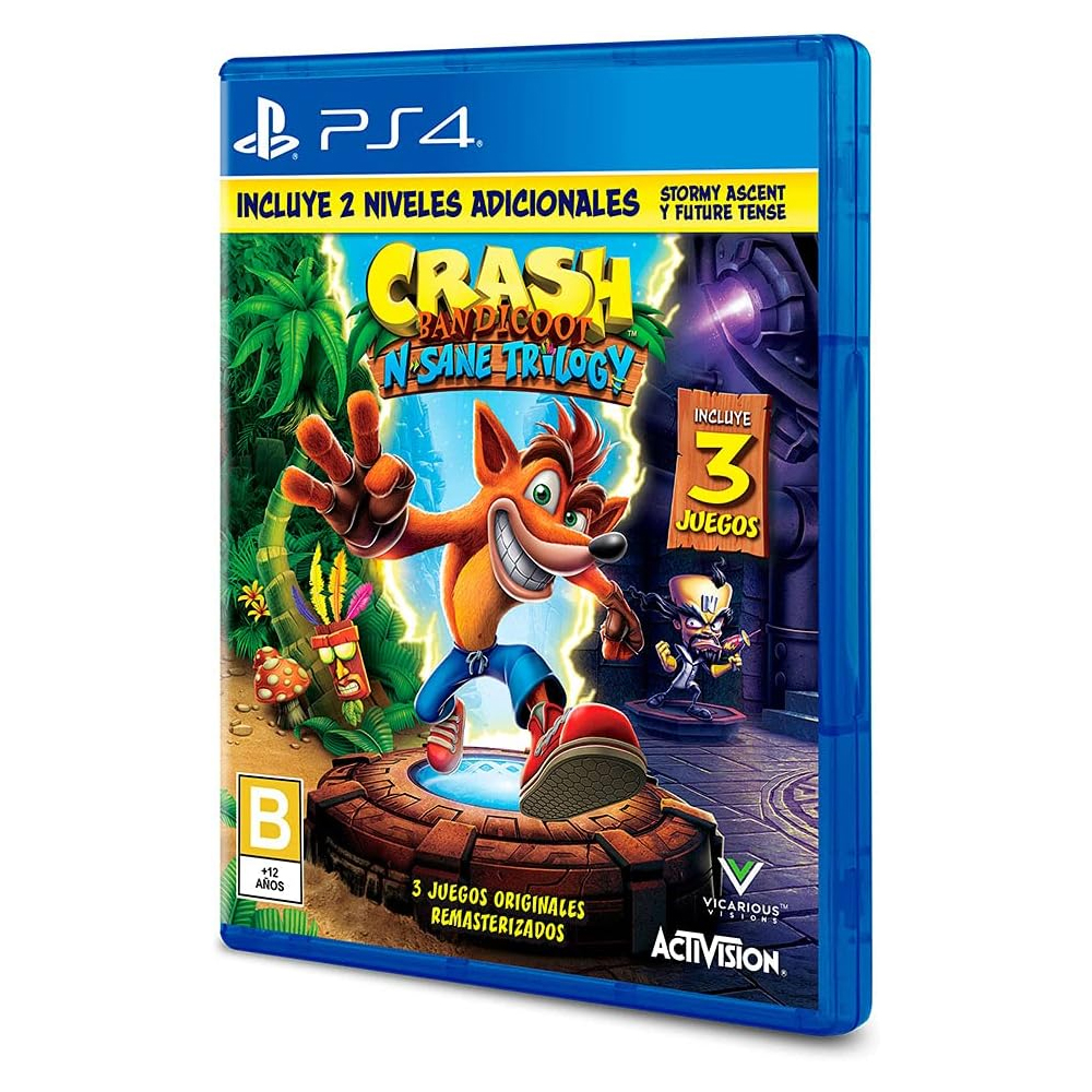 Crash Bandicoot N. Sane Trilogy - PlayStation 4 - Standard Edition