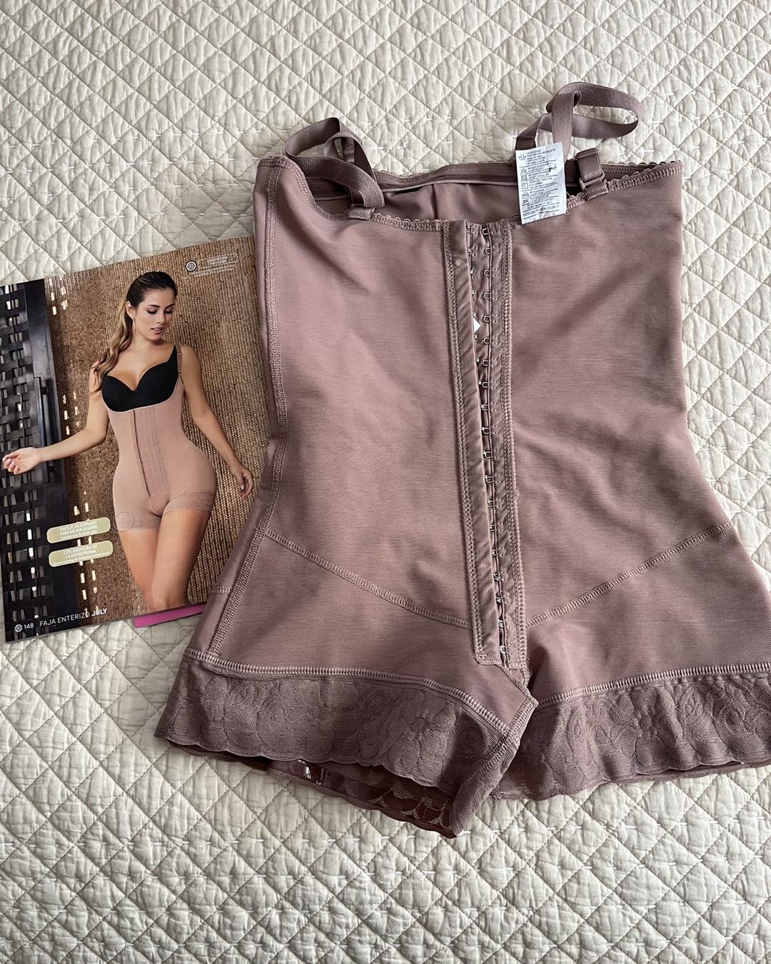 Faja Colombiana Body Short Strapless Ultra realce de Pompas Fajate Original Marca nro 1 de Colombia