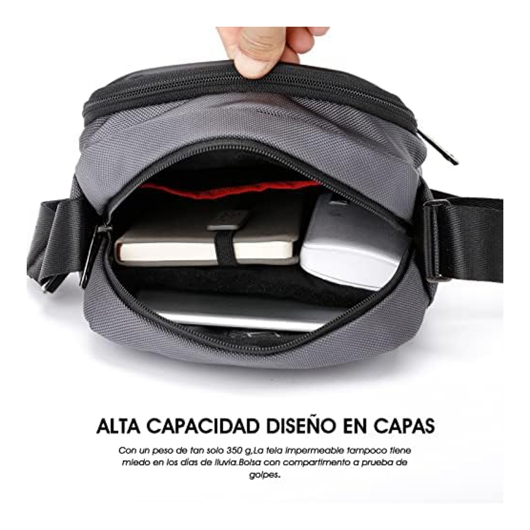 Bolso Bandolera Hombre, ARCTIC HUNTER AH Bandolera