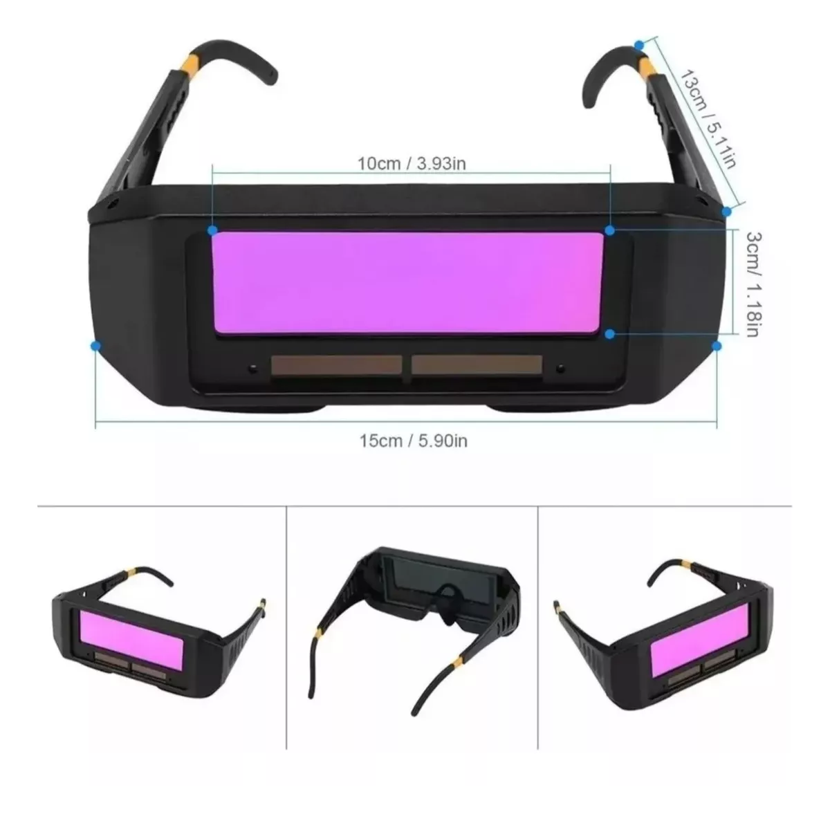 Lentes Careta Soldar Industrial Electronica Soldador