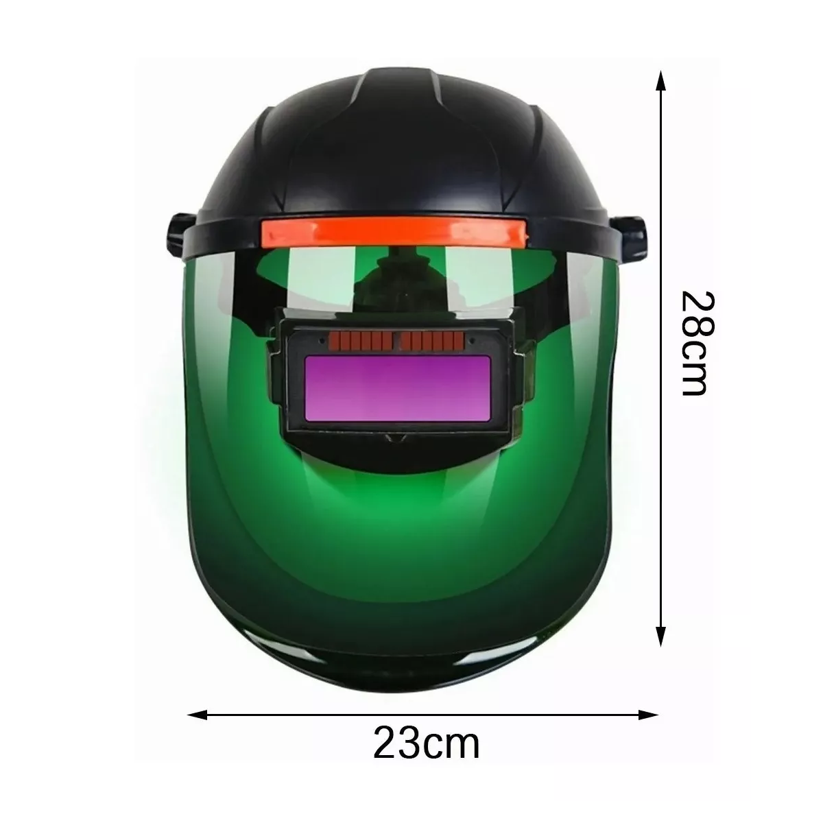 Careta Para Soldar Con Oscurecimiento Automático, Pantalla Verde Obscuro