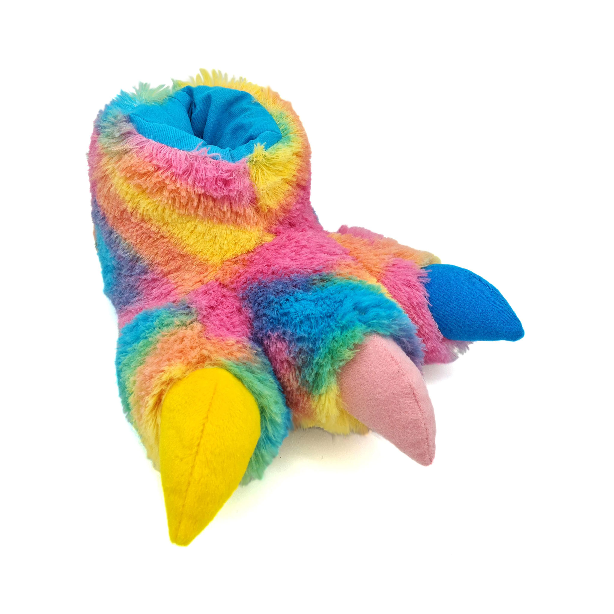 Pantuflas Garras de Dinosaurio Luli Patotas Cómodas y Divertidas Tela Cálida y Suave con Suela Antideslizante Unisex para Toda la Familia