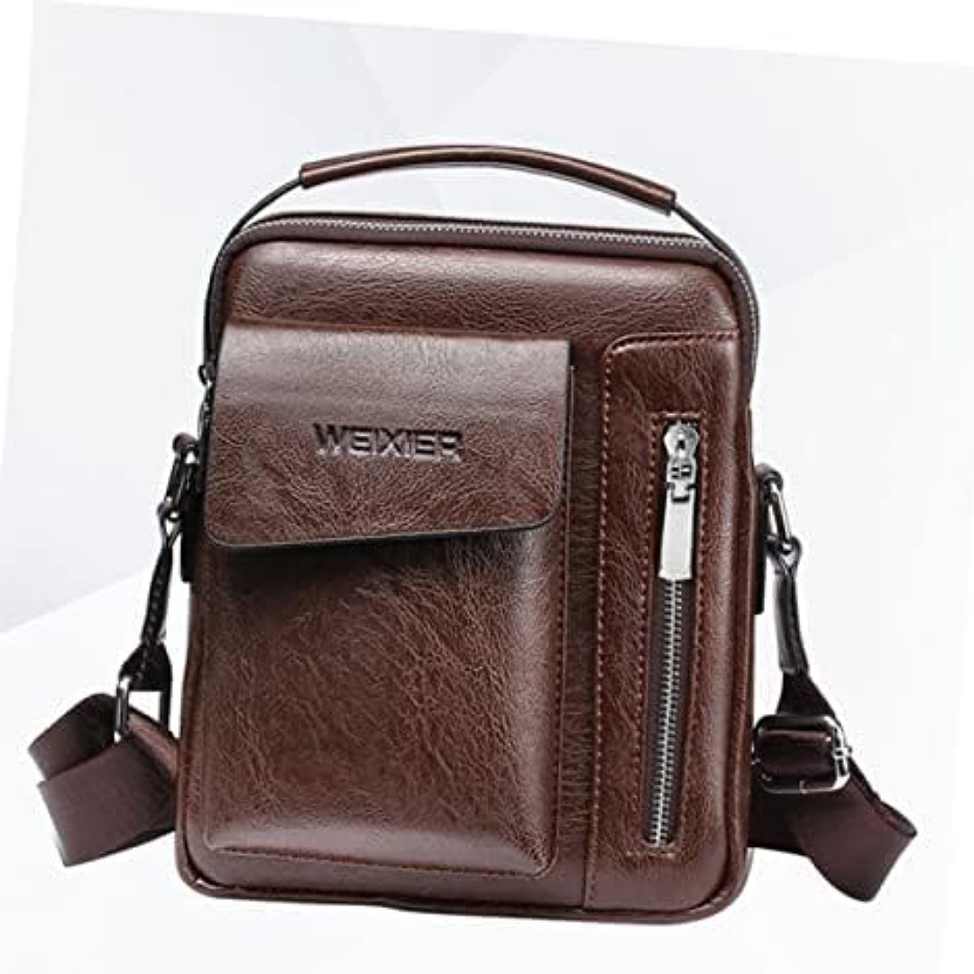 Bag Bandolera De Cuero Messenger Bag For Men Bolsos De Cuero Para Hombres Diagonal Bag Men'S Bag Bolsos De Hombro Marrón Japonés Hombre