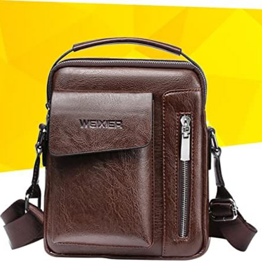 Bag Bandolera De Cuero Messenger Bag For Men Bolsos De Cuero Para Hombres Diagonal Bag Men'S Bag Bolsos De Hombro Marrón Japonés Hombre