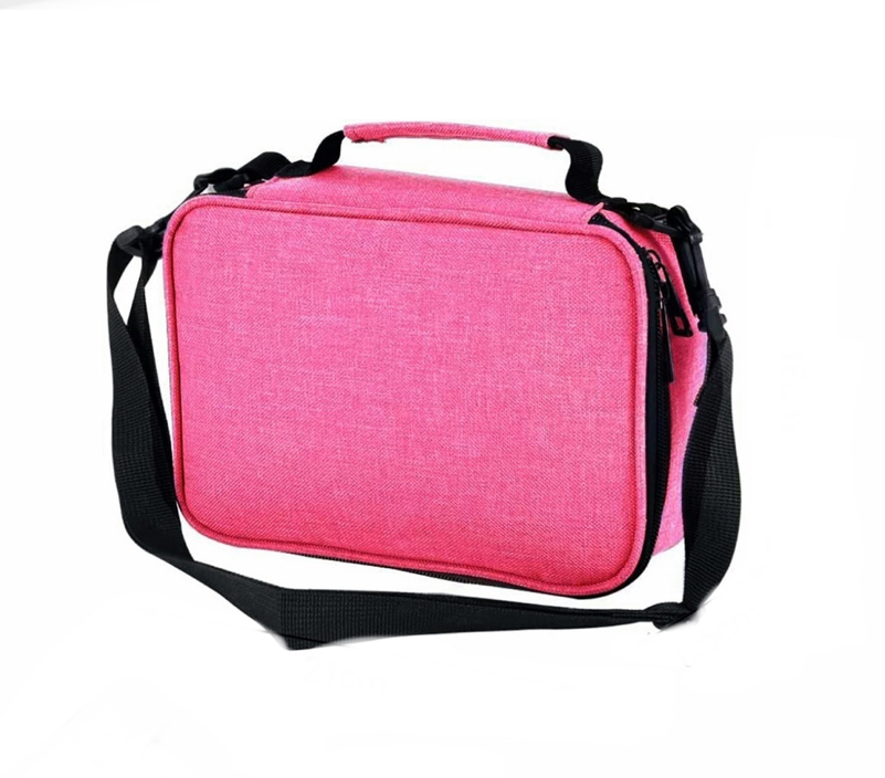 Estuche Para Lápices72 Ranuras Lapiceras Organizador Escolar rosa