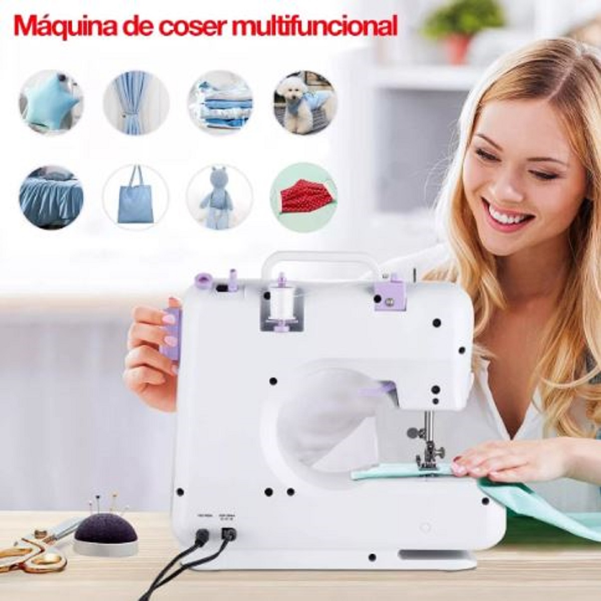 MAQUINA DE COSER PORTATIL