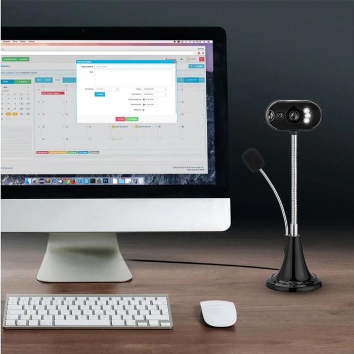 Cámaras Web Full HD para Laptop MXWTB-001-27 Full HD USB 30 1080P 2MP Metal Negro,  WebTuber