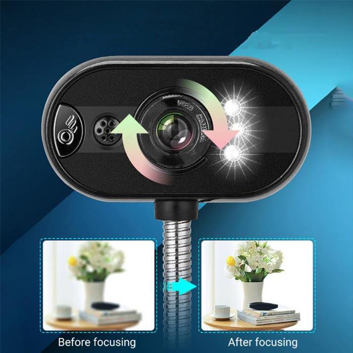 PC Cámaras para Escuelas MXWTB-001-20 Full HD USB 30 1080P 2MP Metal Negro, WebTuber