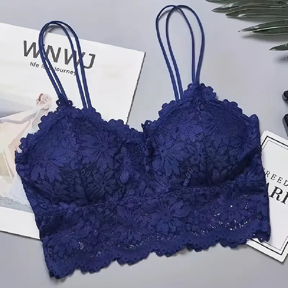 Bralette Sujetador brasiere de encaje paa dama.