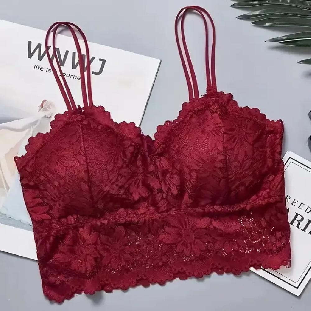 Bralette Sujetador brasiere de encaje paa dama.