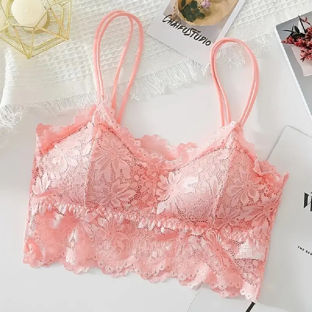 Bralette Sujetador brasiere de encaje paa dama.
