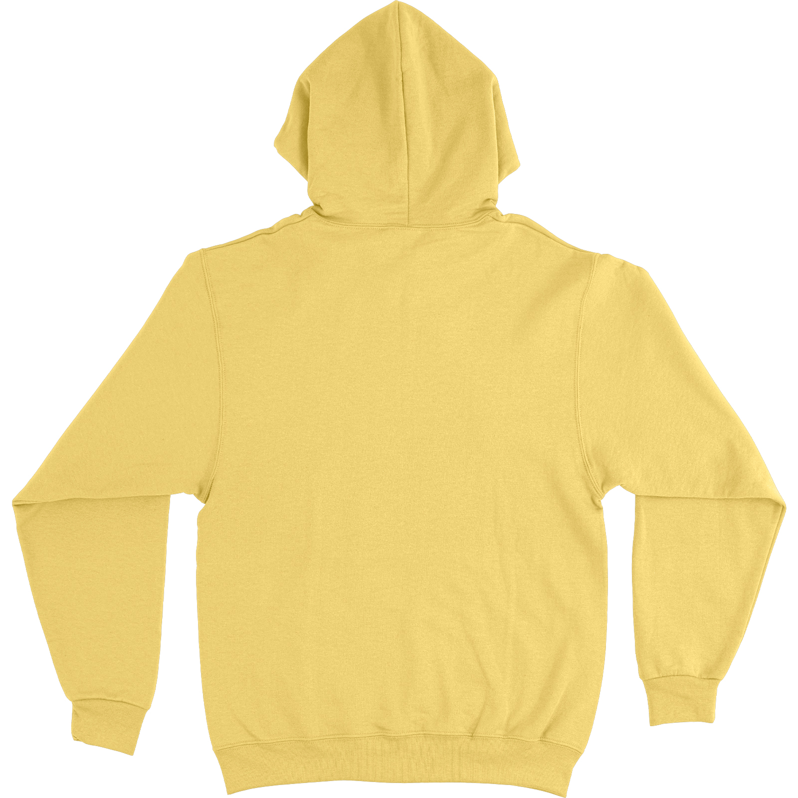 Sudadera Hoodie Unisex Amarillo con Capucha y Cangurera, Calientita, Casual, Abrigo, Chamarra