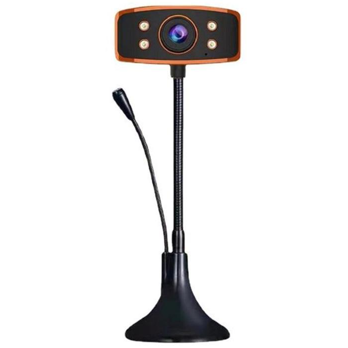 Cámara Web para Streaming HD MXPWB-001-5 Full HD USB 30 1080P 2MP Metal Naranja, WebTuberPro