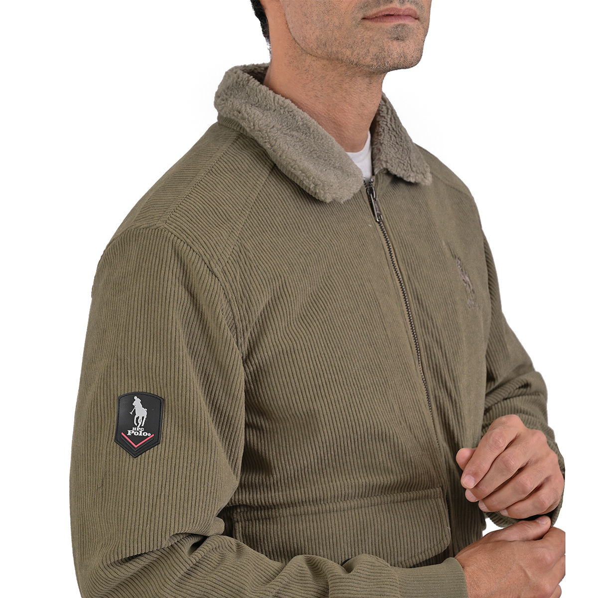 Chamarra De Pana Para Caballero Marca Hpc Polo 100% Original