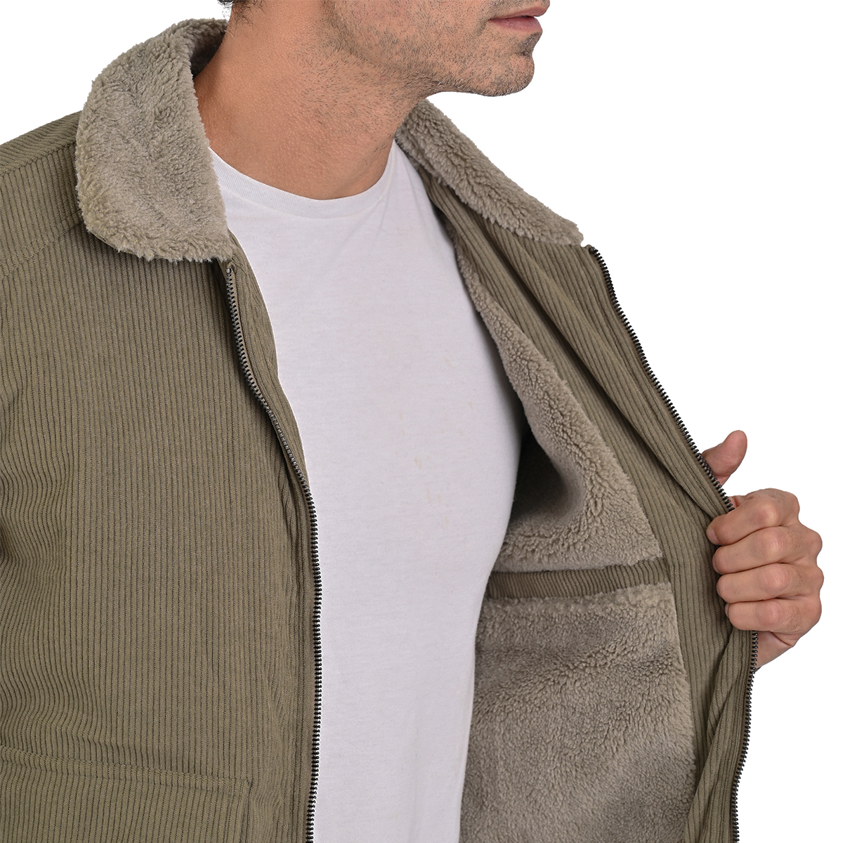 Chamarra De Pana Para Caballero Marca Hpc Polo 100% Original