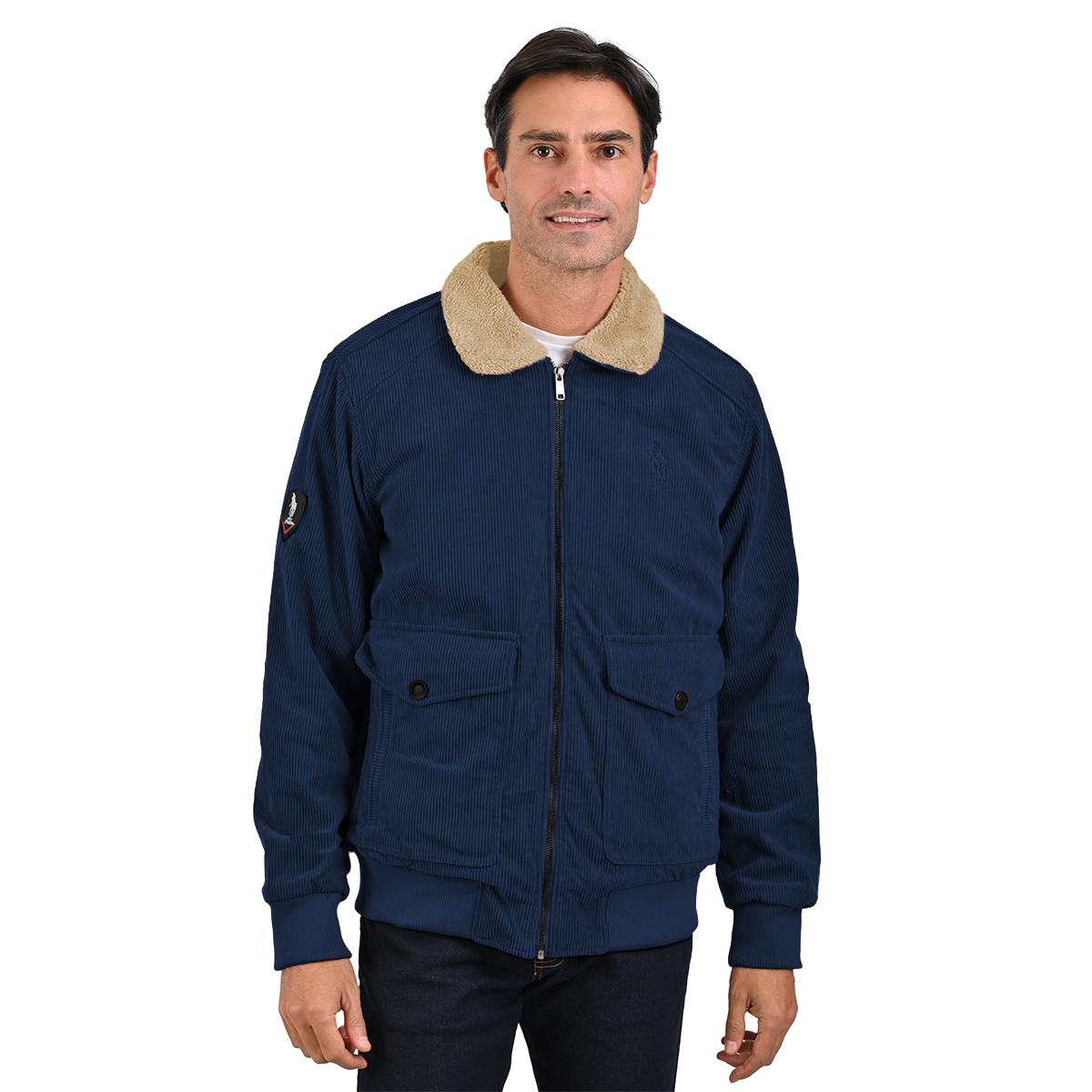 Chamarra De Pana Para Caballero Marca Hpc Polo 100% Original