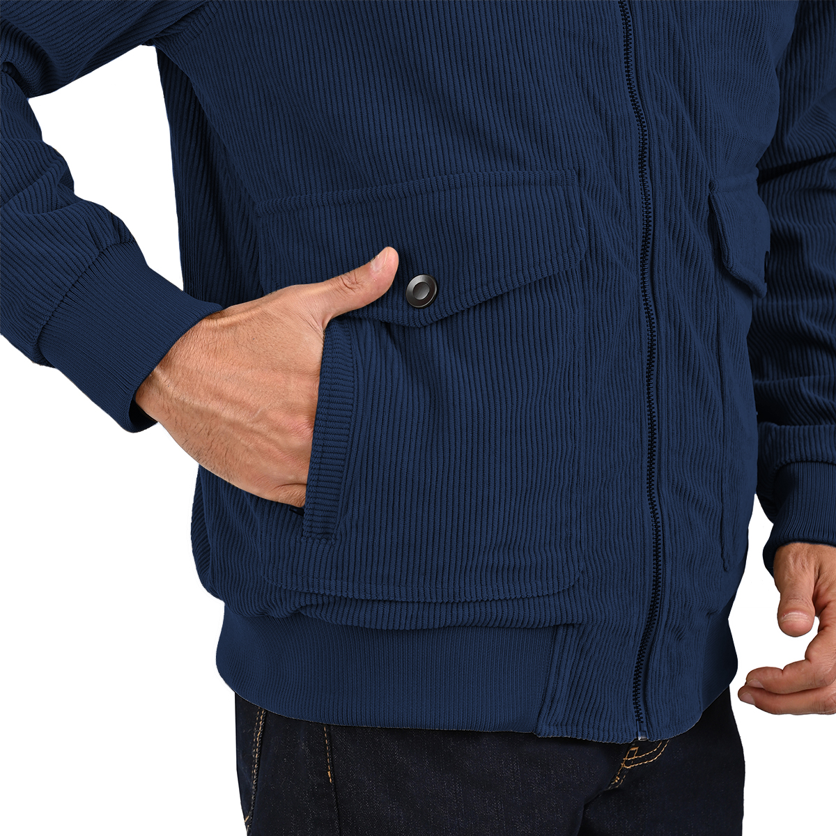 Chamarra De Pana Para Caballero Marca Hpc Polo 100% Original