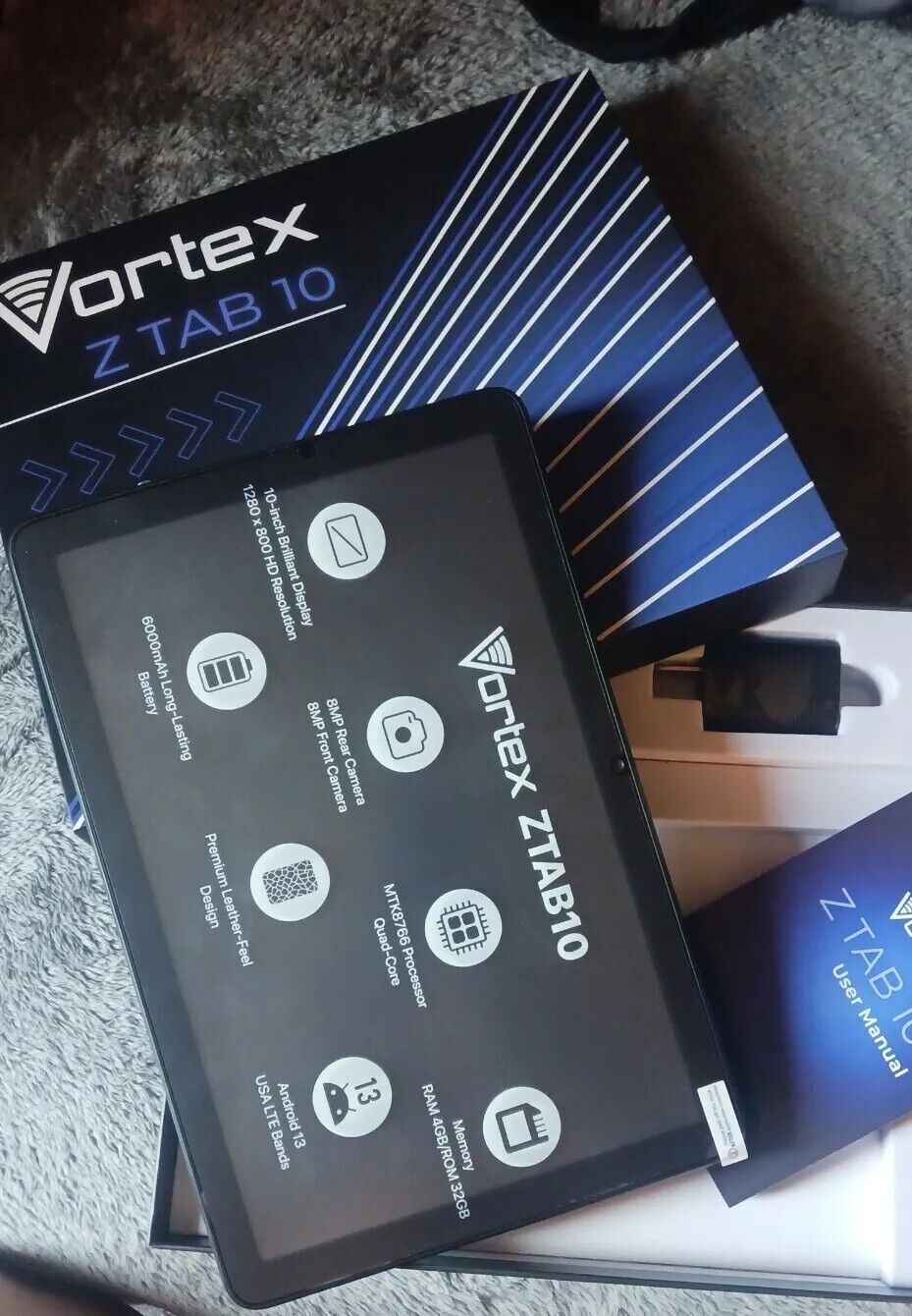 Tablet Vortex Z TAB 10 color verde 