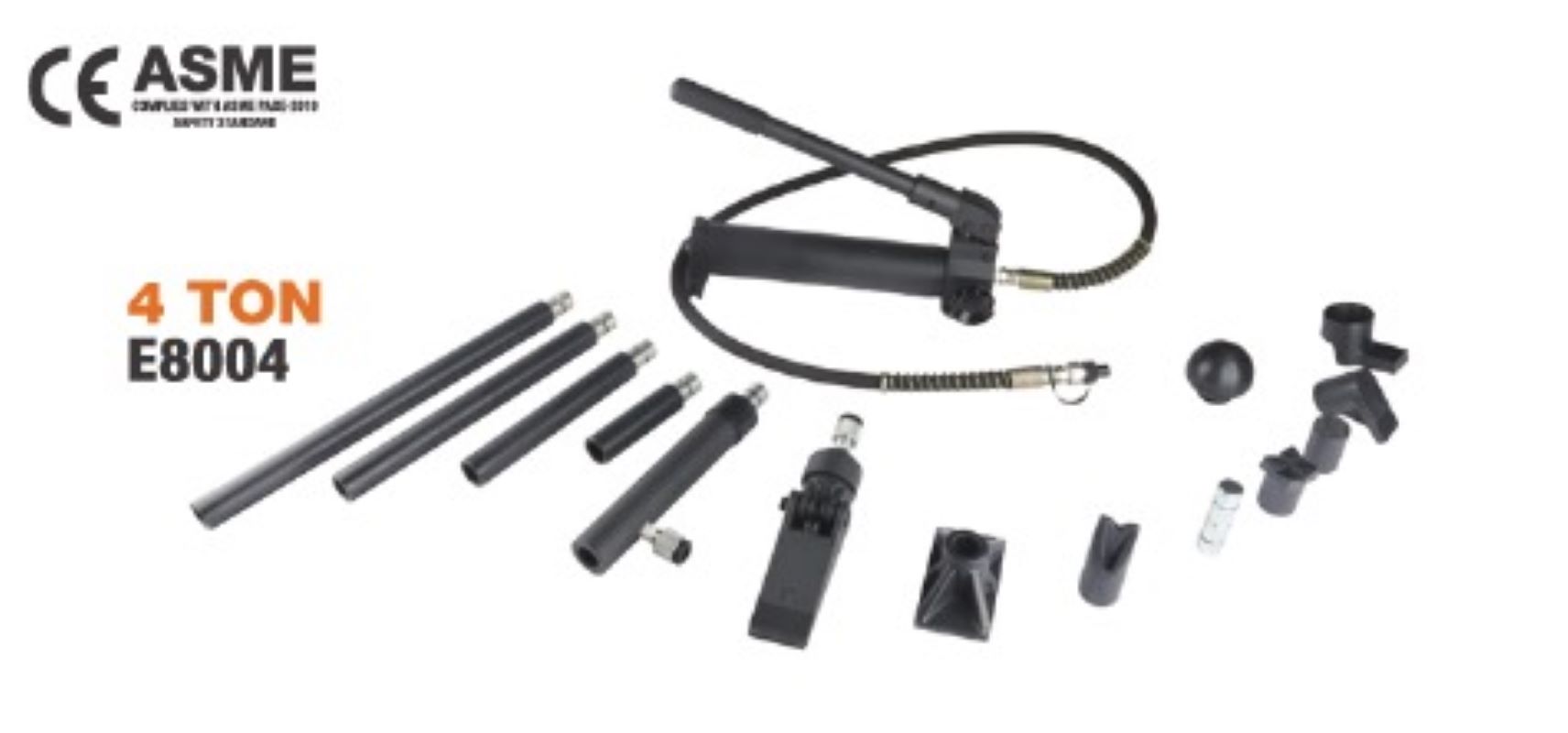 PORTO POWER MTR CAP. 4TN EN KIT CON ACCESORIOS MOD. E8004-MTREP 