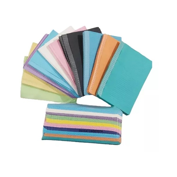 Baberos Campos Quirúrgicos Desechables Con 50 Color Surtido