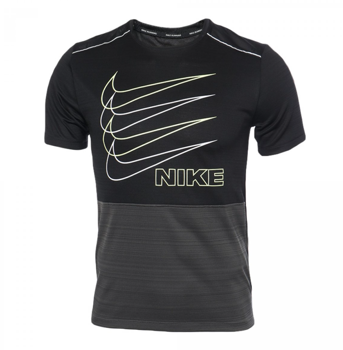 Playera Nike Hombre Dri FIT Miler Comoda Original