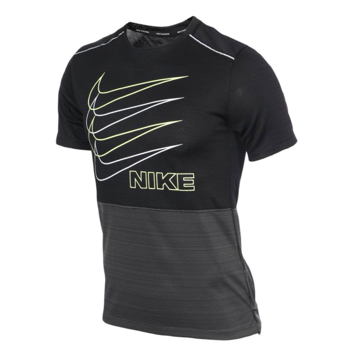Playera Nike Hombre Dri-FIT Miler Cómoda Original