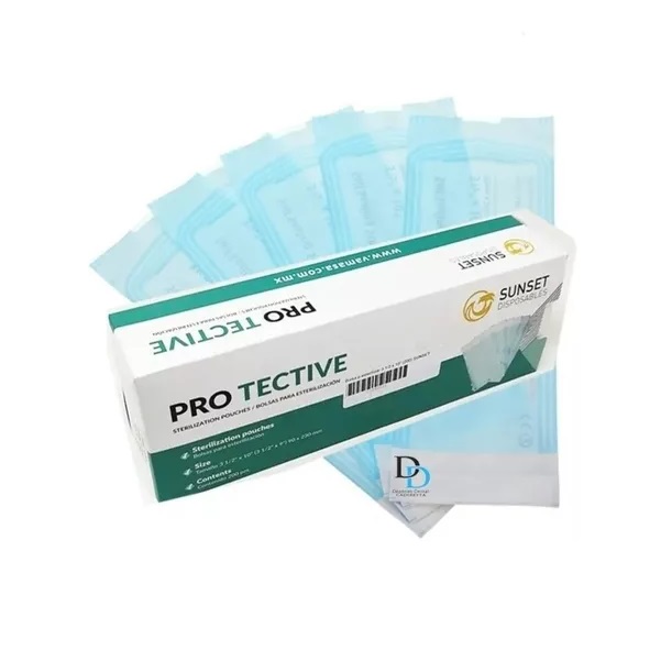 Bolsas Esterilizar Autosellable 9x23cm  (200 Piezas)