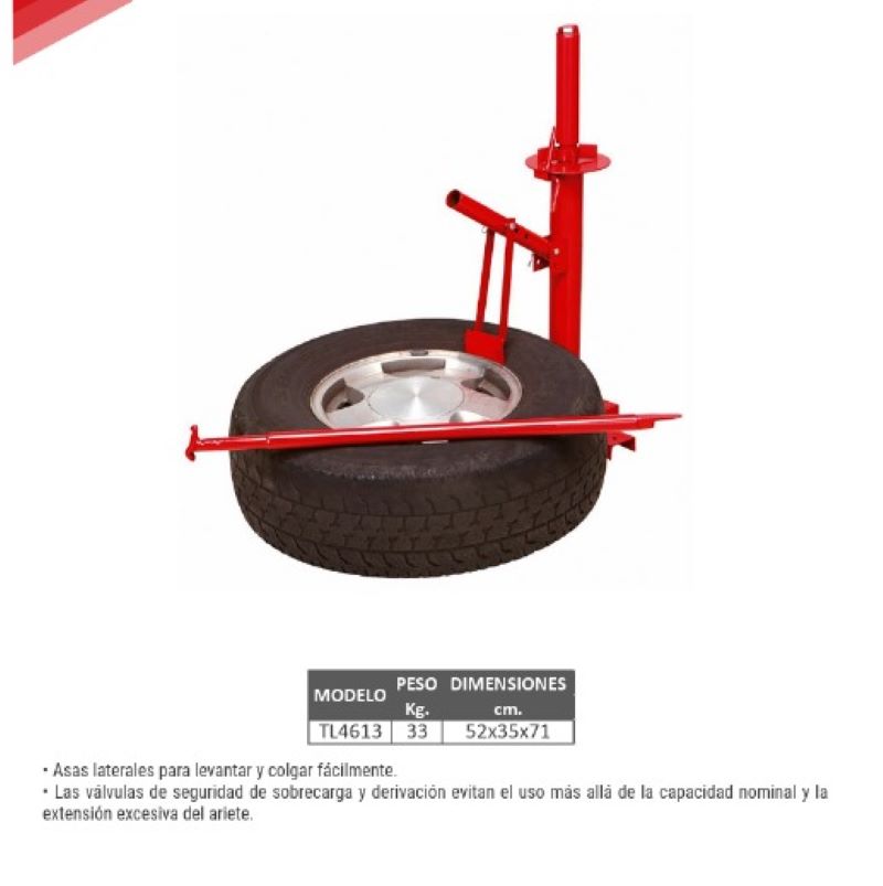 DESMONTADORA MANUAL DE NEUMATICOS MTR MOD. TL4614-MTREP