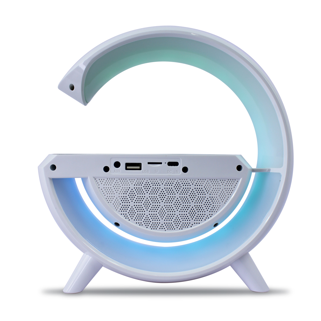 Bocina G inteligente Cargador Inalambrico Luz Rgb Bt2301