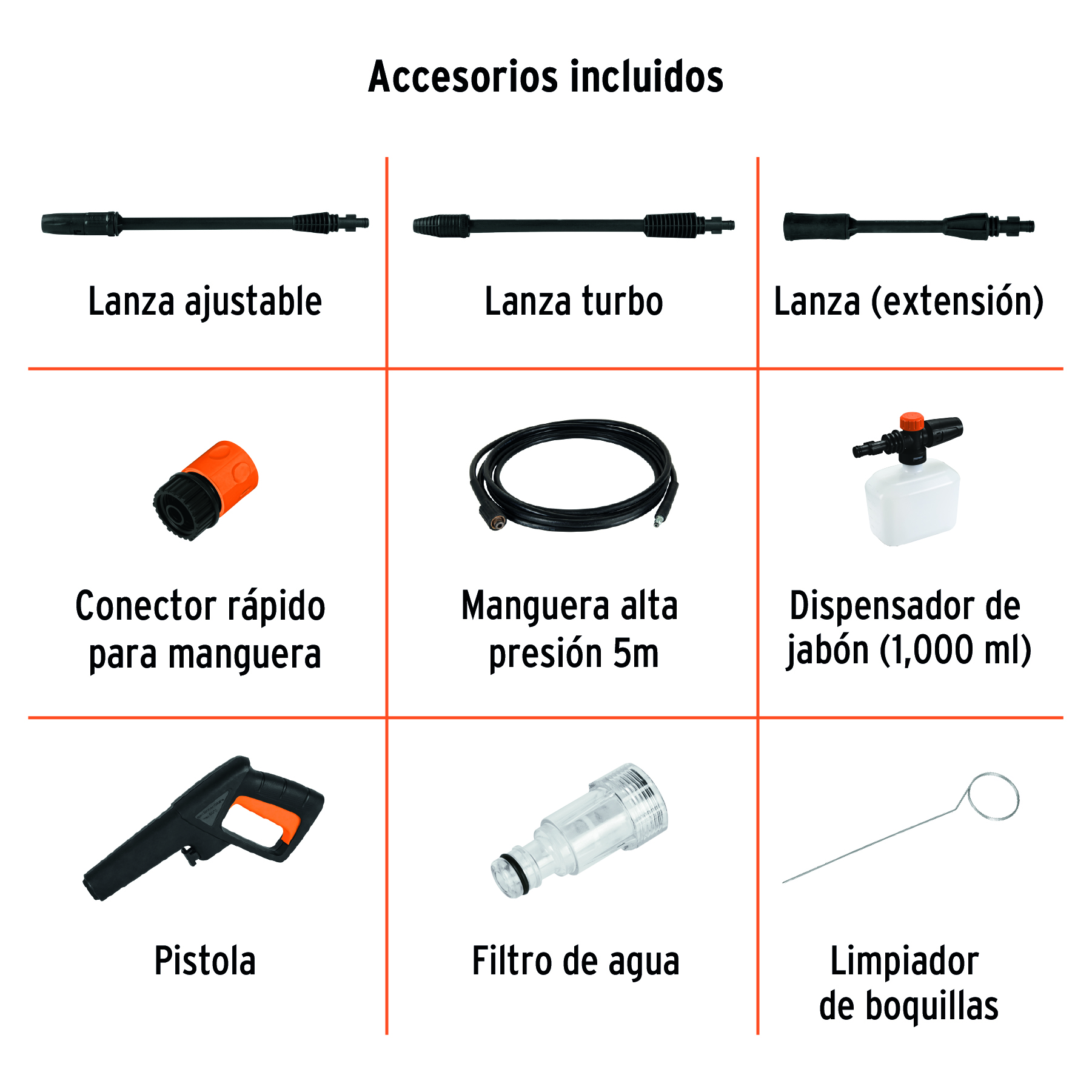 HIDROLAVADORA ELÉCTRICA 1800 PSI, TRUPER 101594