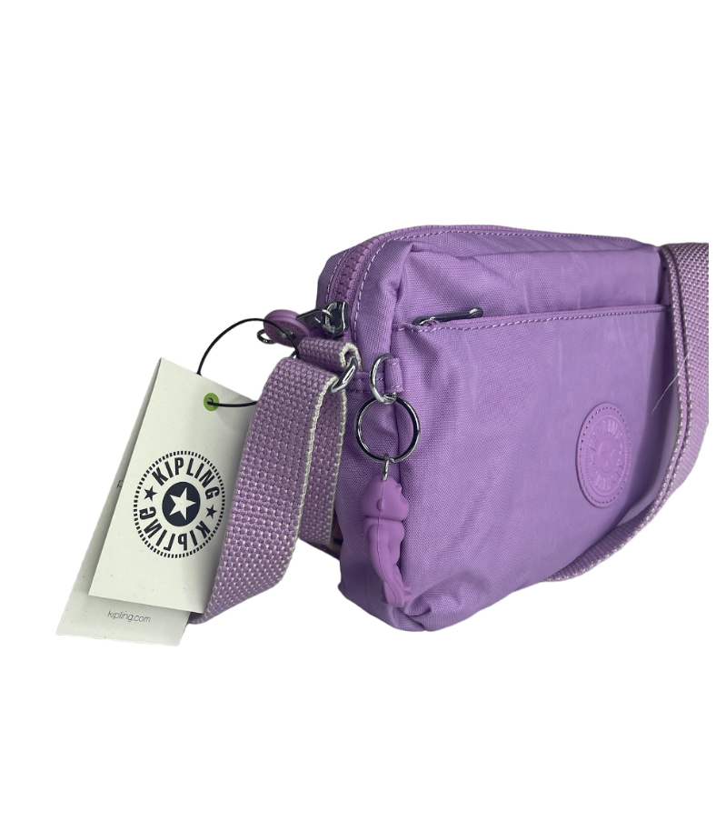 Bolsa Kipling crossbody color lila