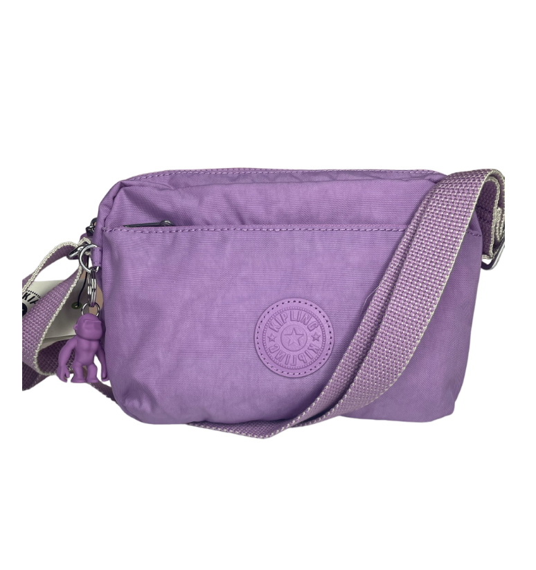 Bolsa Kipling crossbody color lila