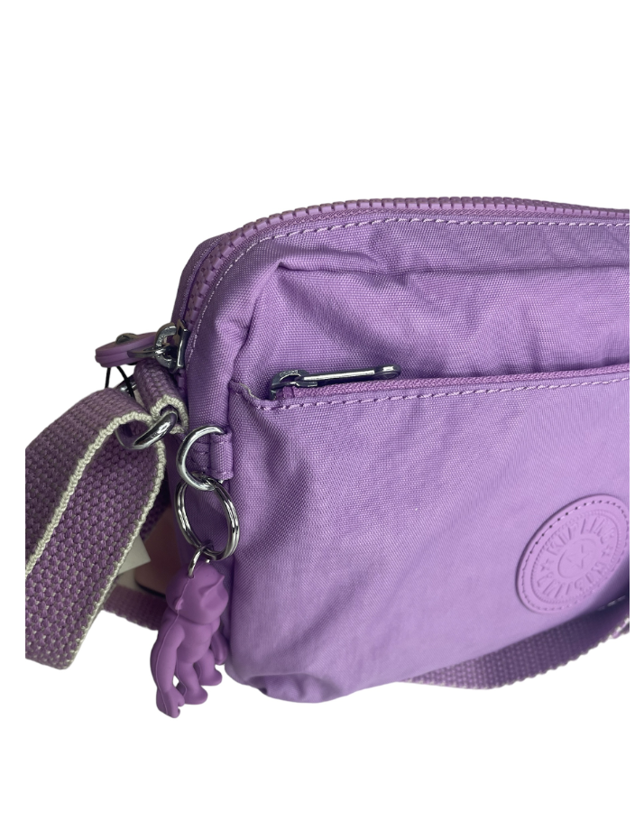 Bolsa Kipling crossbody color lila