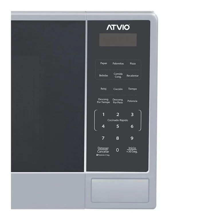 Horno de Microondas Atvio Plateado 1.1 Pies Cúbicos ATF111SV