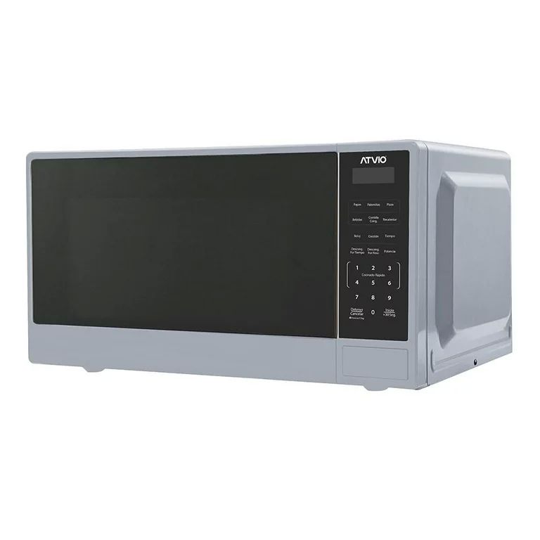 Horno de Microondas Atvio Plateado 1.1 Pies Cúbicos ATF111SV