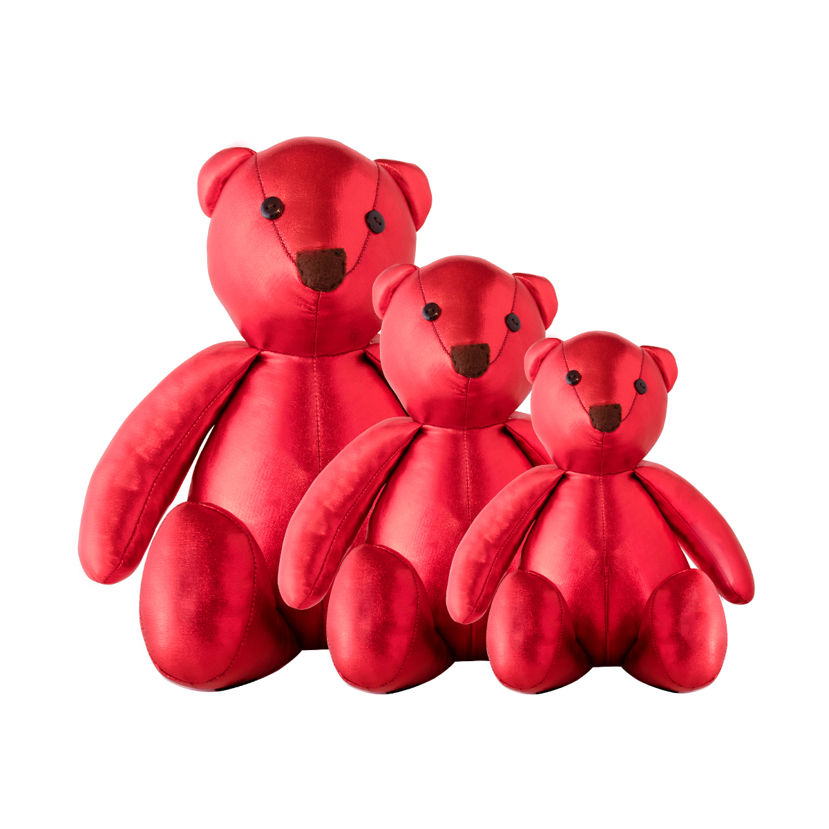 Decoración Navidad,Set 3 osos Navideños Gigantes Tv Ofertas Fredo,60,80 y 140 cm