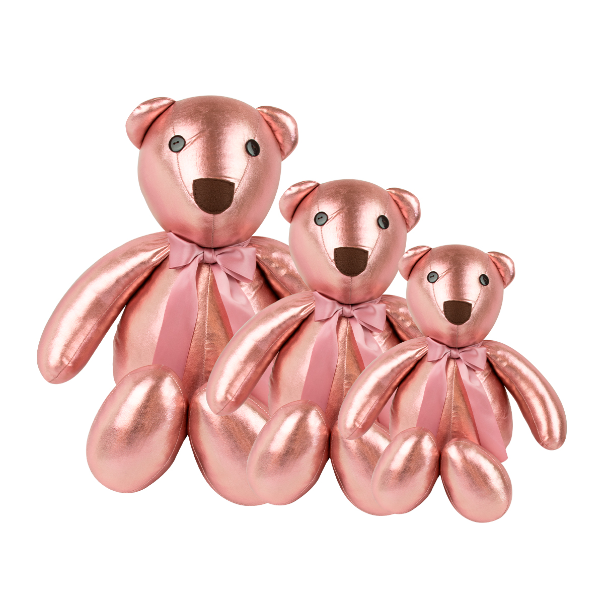 Decoración Navidad,Set 3 osos Navideños Gigantes Tv Ofertas Fredo,60,80 y 140 cm