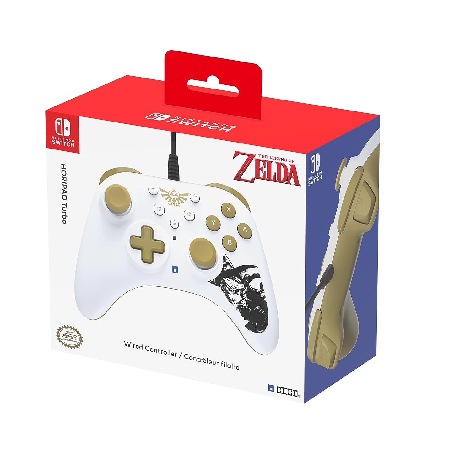 HORI Nintendo Switch HORIPAD Turbo (The Legend of Zelda) Wired Controller