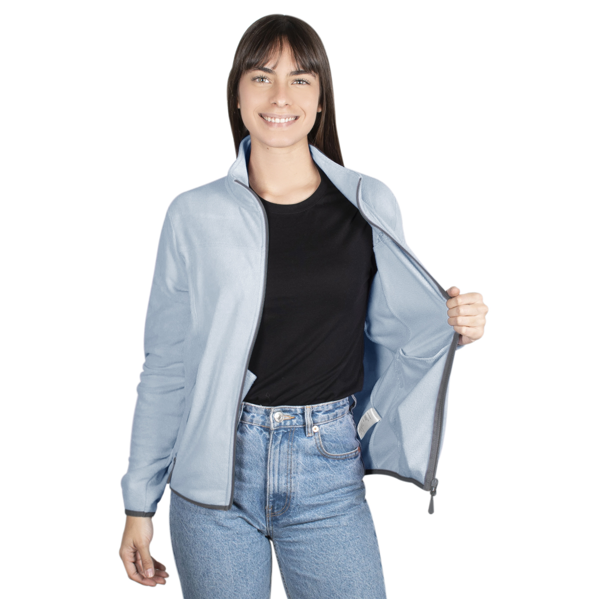Sudadera Mujer Greenlander Cierre Completo Fce7597