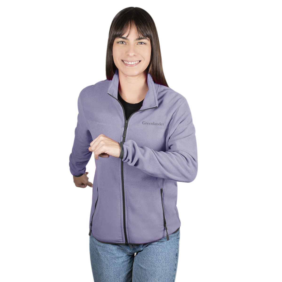 Sudadera Mujer Greenlander Cierre Completo Fce7597